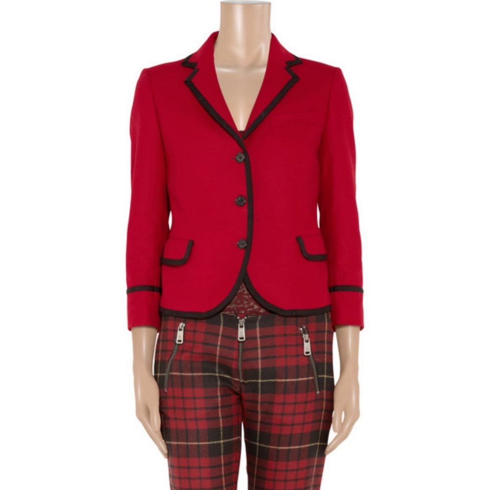 MCQ Schoolboy Wool Blazer